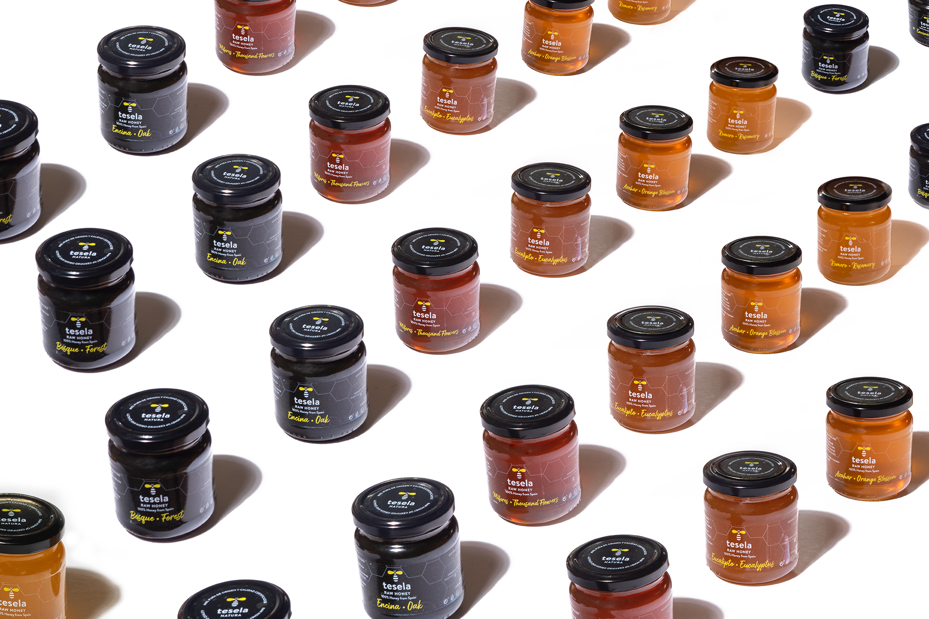 Pack Teselones Miel pura de abejas - cruda 250gr - Imagen 8