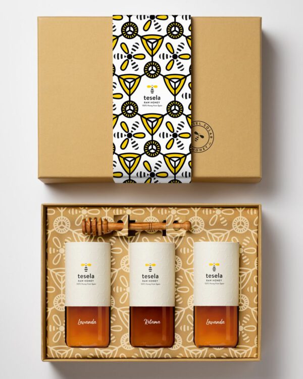 Estuche regalo Edición Solar miel pura natural gourmet