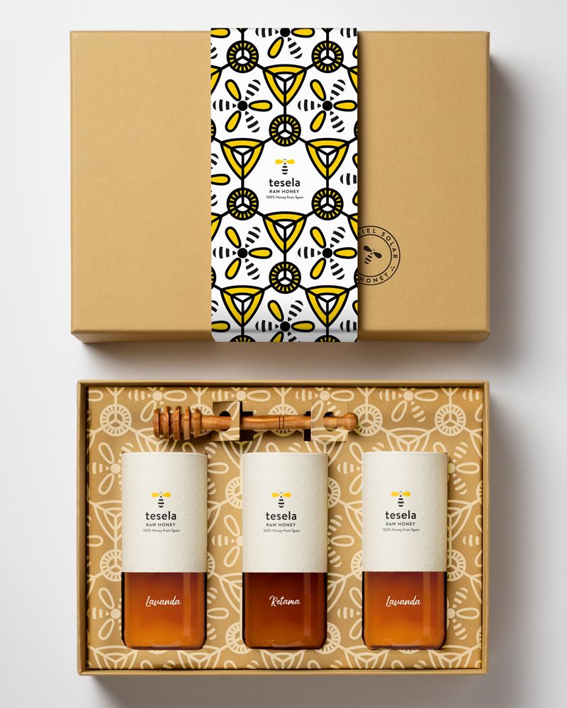 Estuche regalo Edición Solar miel pura natural gourmet
