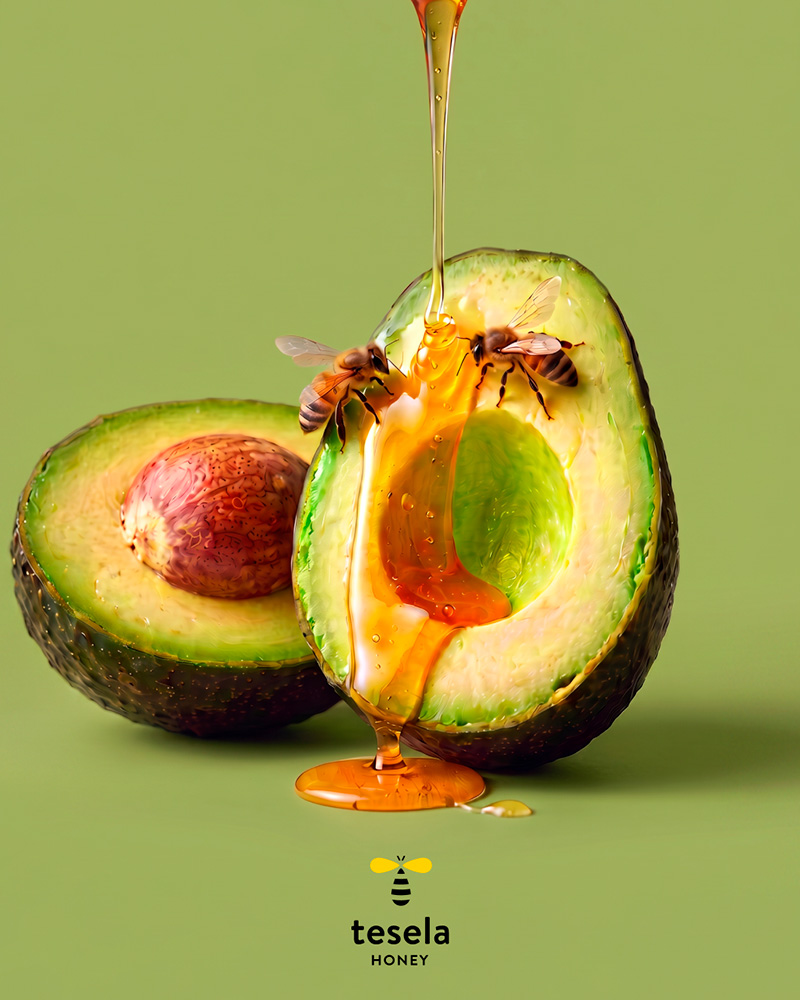 Miel pura de abeja con Aguacate - Imagen 2